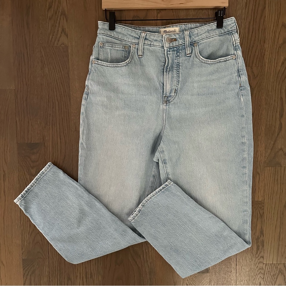 Madewell The Curvy Perfect Vintage Jean High Rise Denim in Fiore Wash Size 29